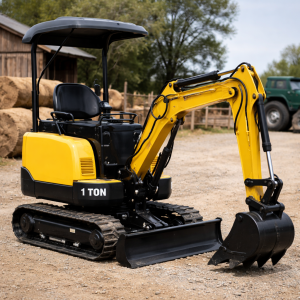 Mini-Pelle Escavatore 1 Ton – Macchina Agricola Personalizzabile
